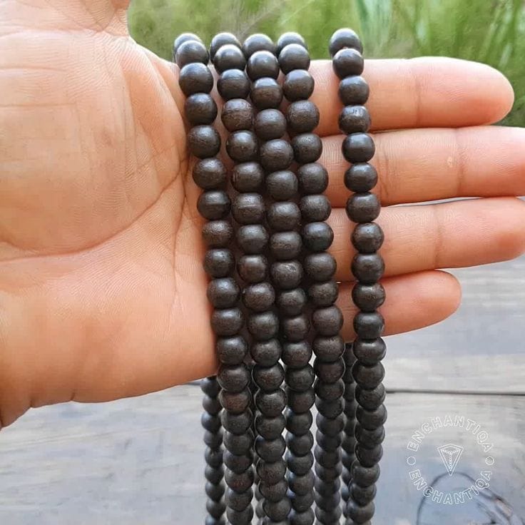 Original 108 Beads Karungali Mala With Govt, Lab Certified